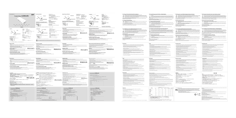 Page n°1 - Manuel utilisateur TSST Global TB052NA/KOBT