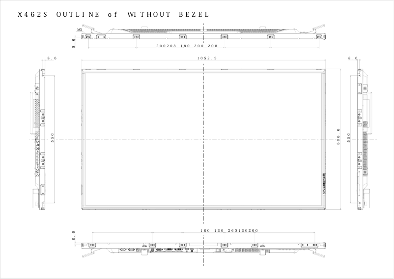 Image de la première page du manuel de l'appareil MultiSync X462S