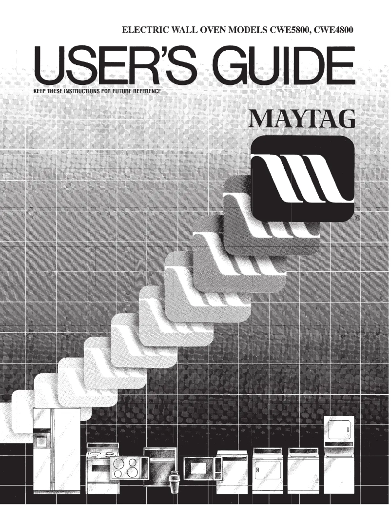 Page n°1 - Manuel utilisateur Maytag CWE4800ACB