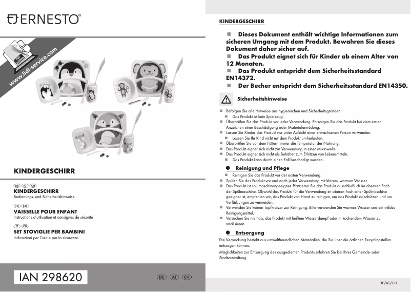 Page n°1 - Manuel utilisateur Ernesto HG02049
