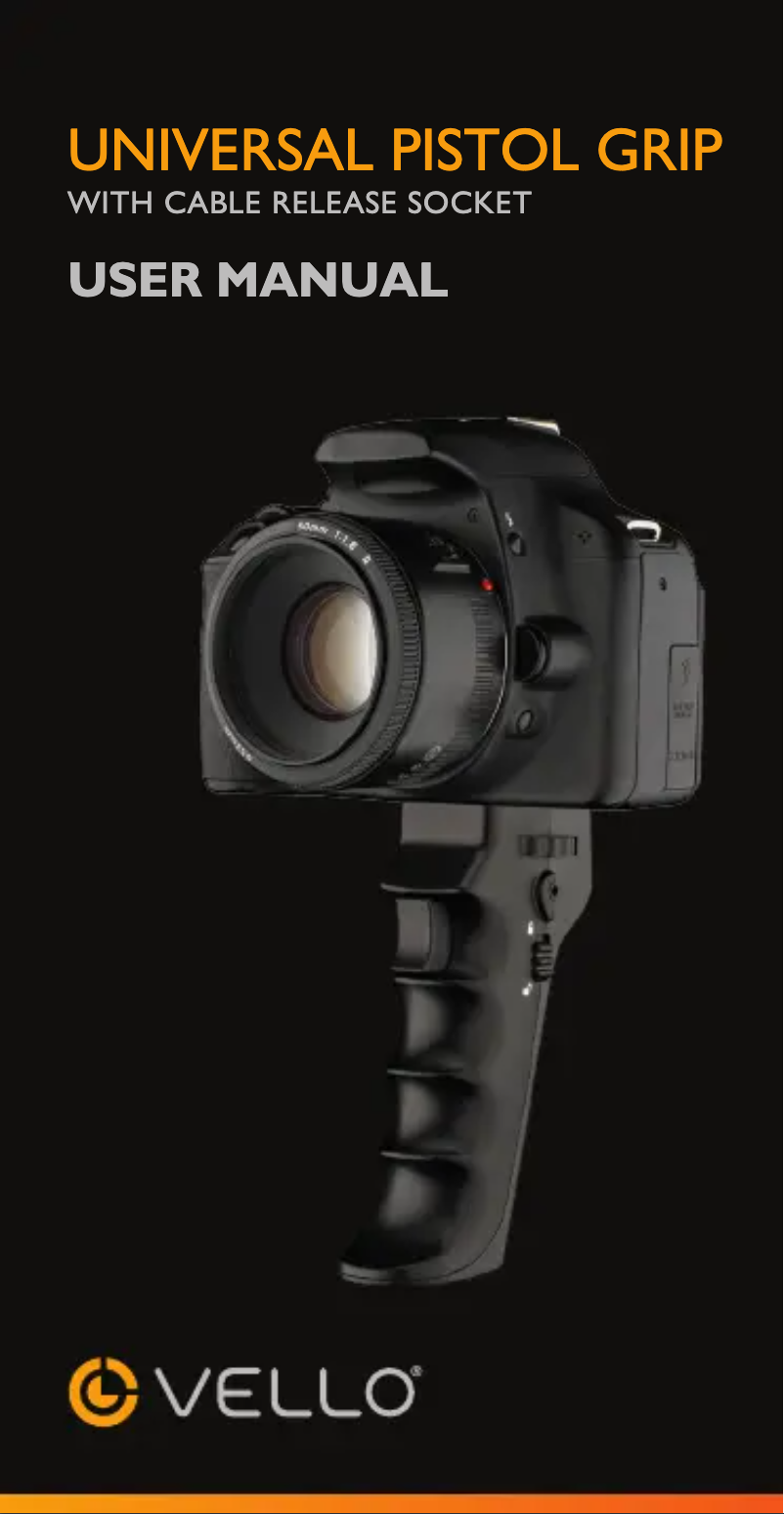 Page 1 de la notice Manuel utilisateur Vello CB-800