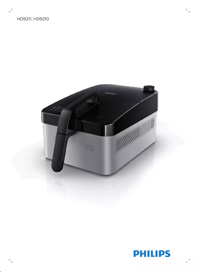 Image de la première page du manuel de l'appareil Daily Collection HD9211