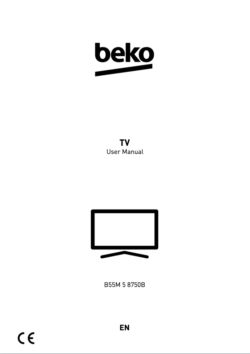 Page n°1 - Manuel utilisateur Beko B55M 8750 5B