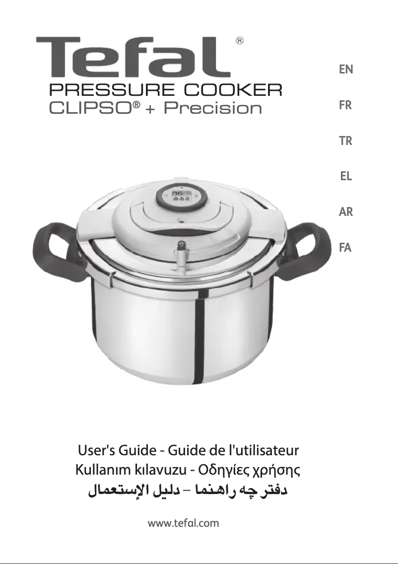 Page 1 de la notice Manuel utilisateur Tefal Clipso + Precision P44115