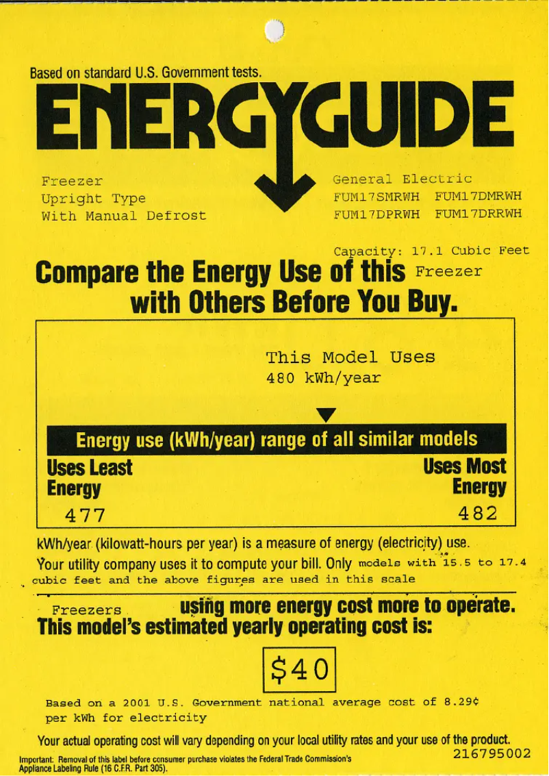 Image de la première page du manuel de l'appareil FUM17DMRWH