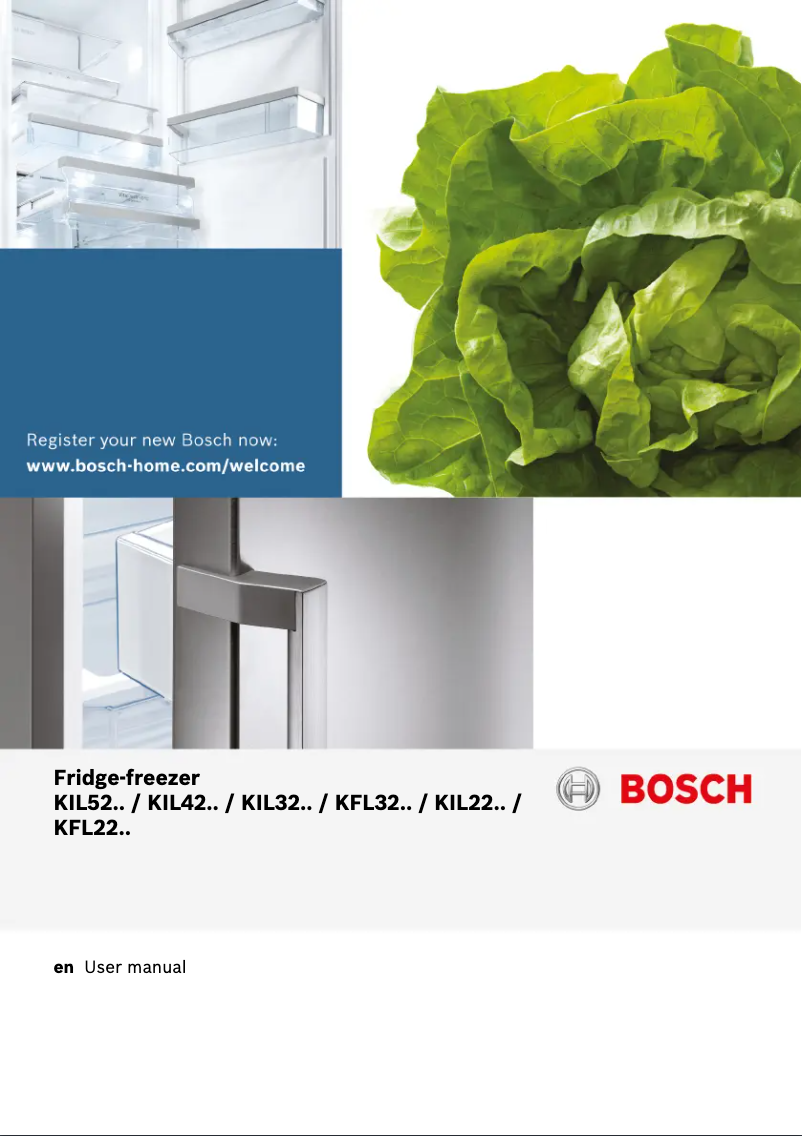 Page n°1 - Manuel utilisateur Bosch KIL32AF30G