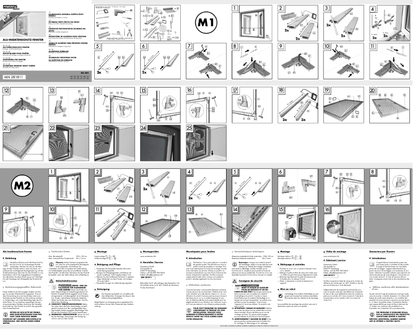Página 1 del manual Manual de usuario Powerfix IAN 103258