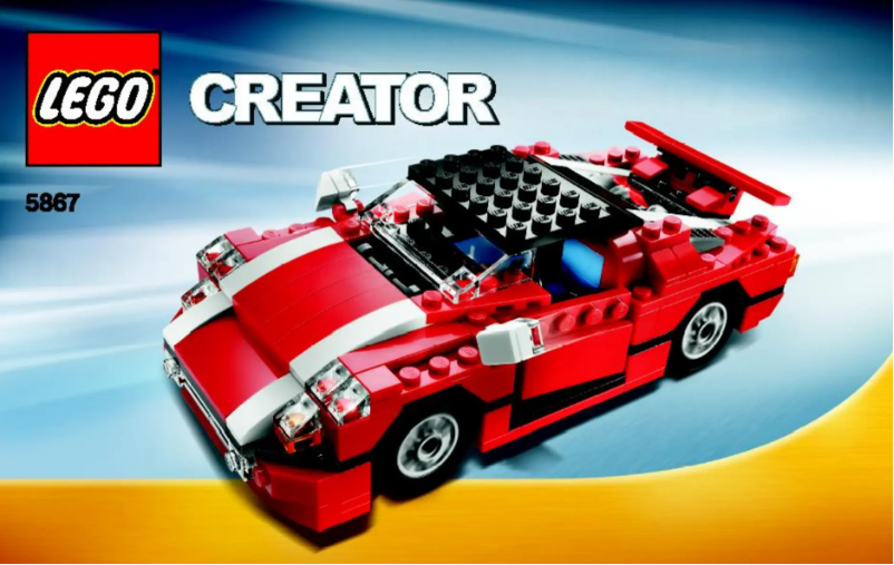 Image de la première page du manuel de l'appareil Super Speedster