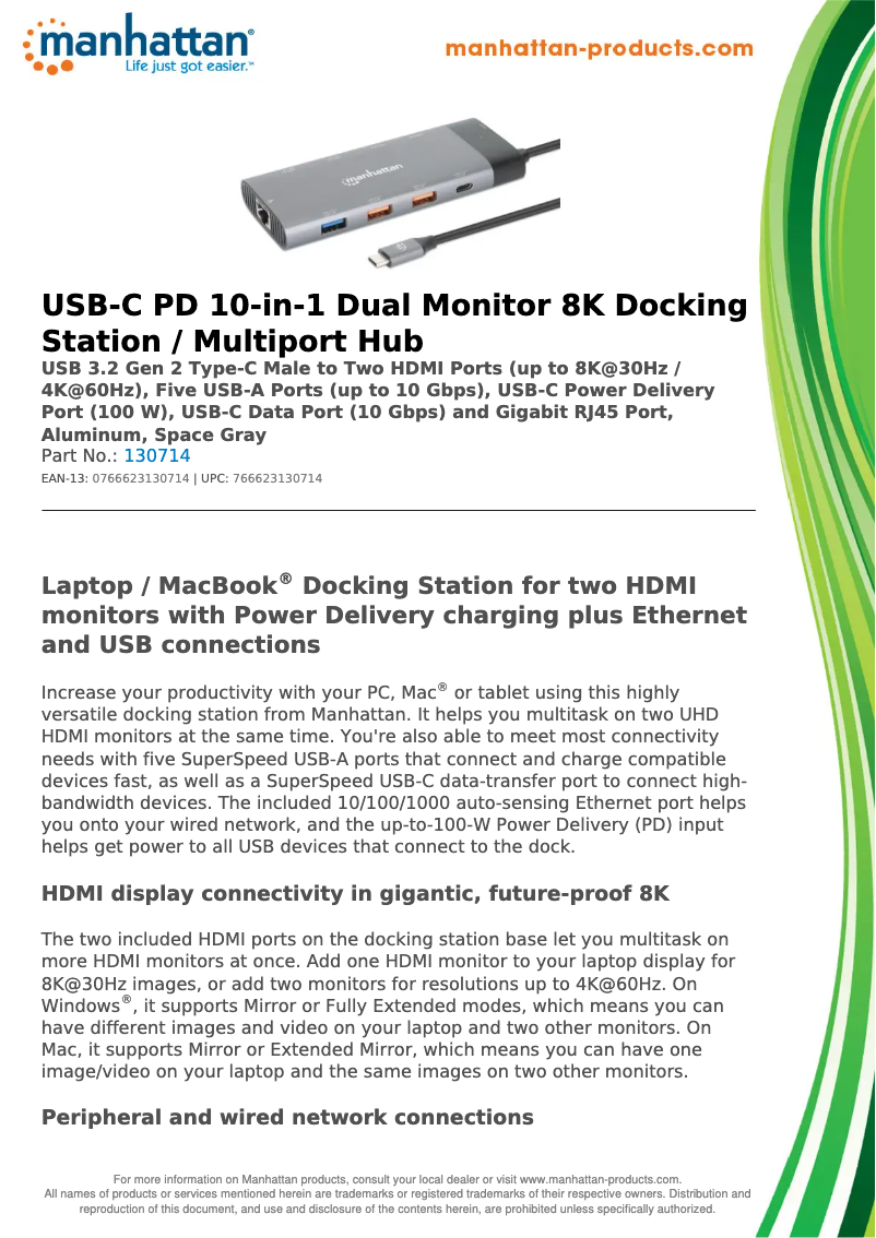 Image de la première page du manuel de l'appareil 130714