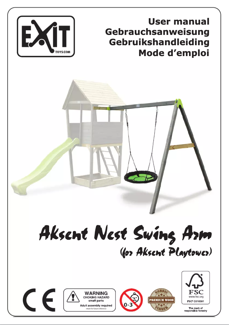 Image de la première page du manuel de l'appareil Aksent Playtower