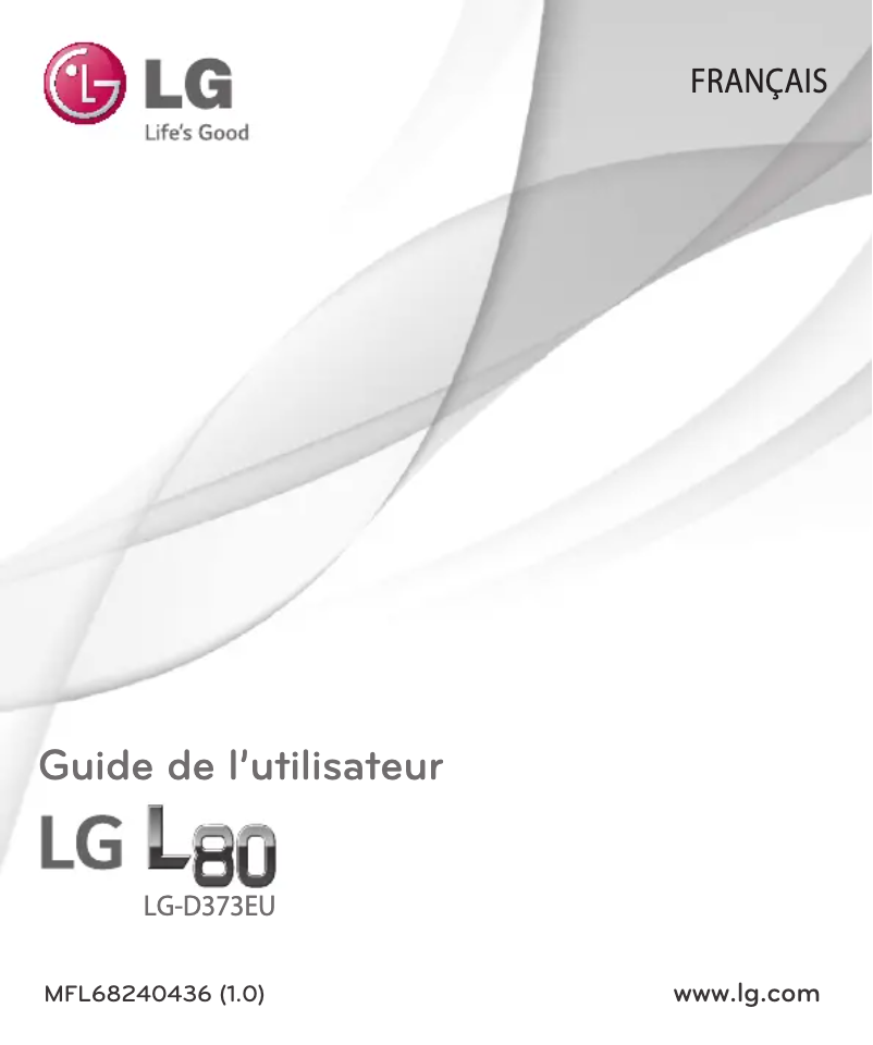 Page n°1 - Manuel utilisateur LG D373EU