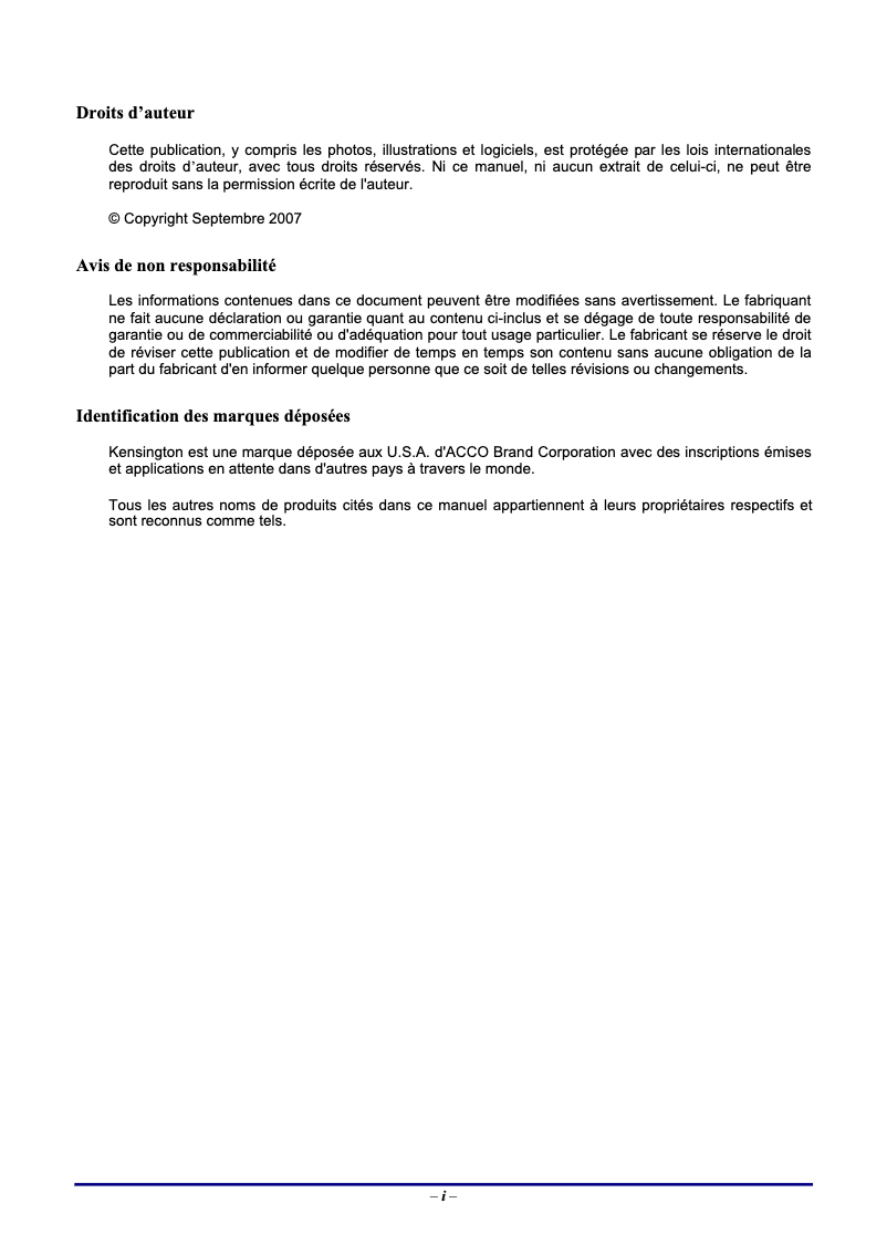 Page 1 de la notice Manuel utilisateur LG DX325B