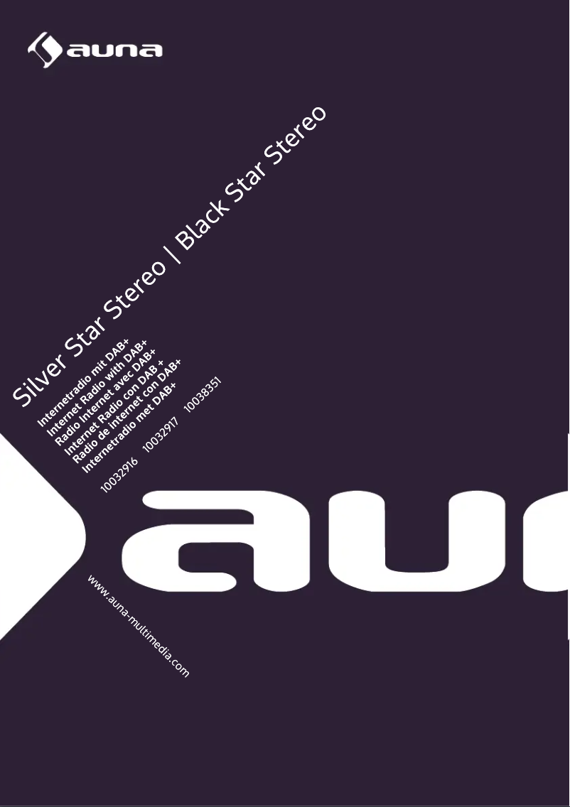 Image de la première page du manuel de l'appareil Silver Star Stereo