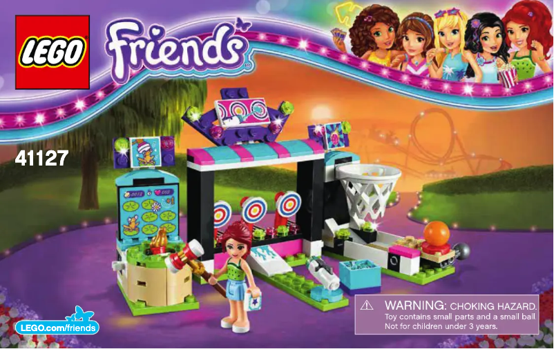 Page 1 de la notice Manuel utilisateur Lego Friends 41127