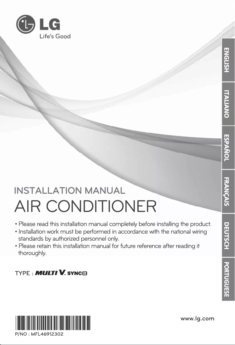 Page 1 de la notice Manuel utilisateur LG ARUB140LT2