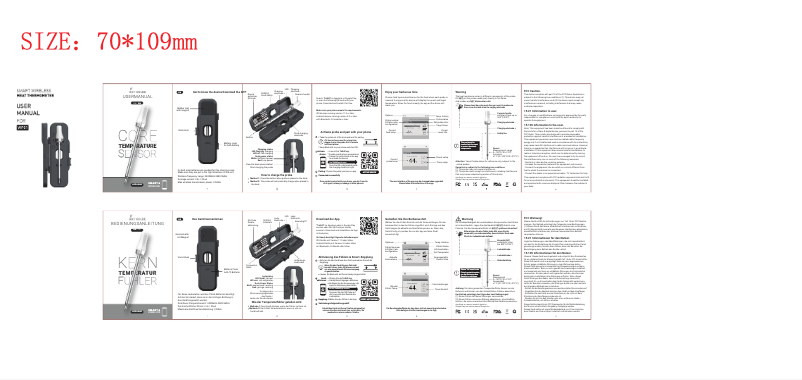 Image de la première page du manuel de l'appareil HCPROBE