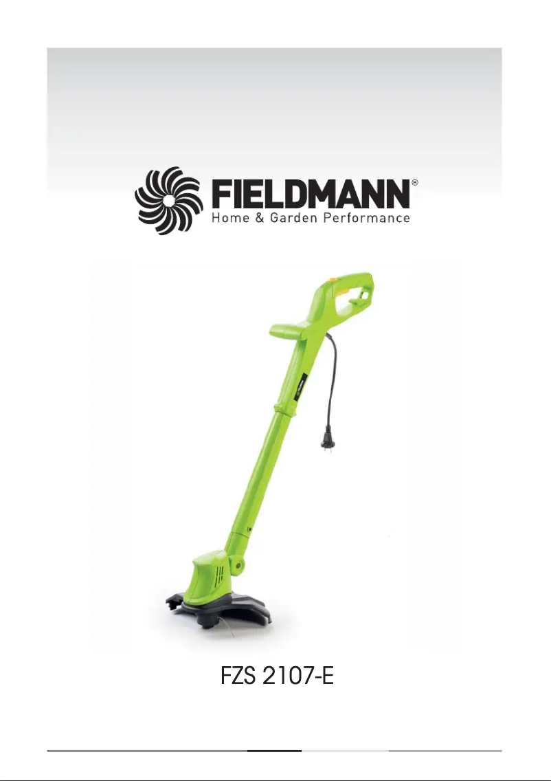 Página 1 del manual Manual de usuario Fieldmann FZS 2107-E