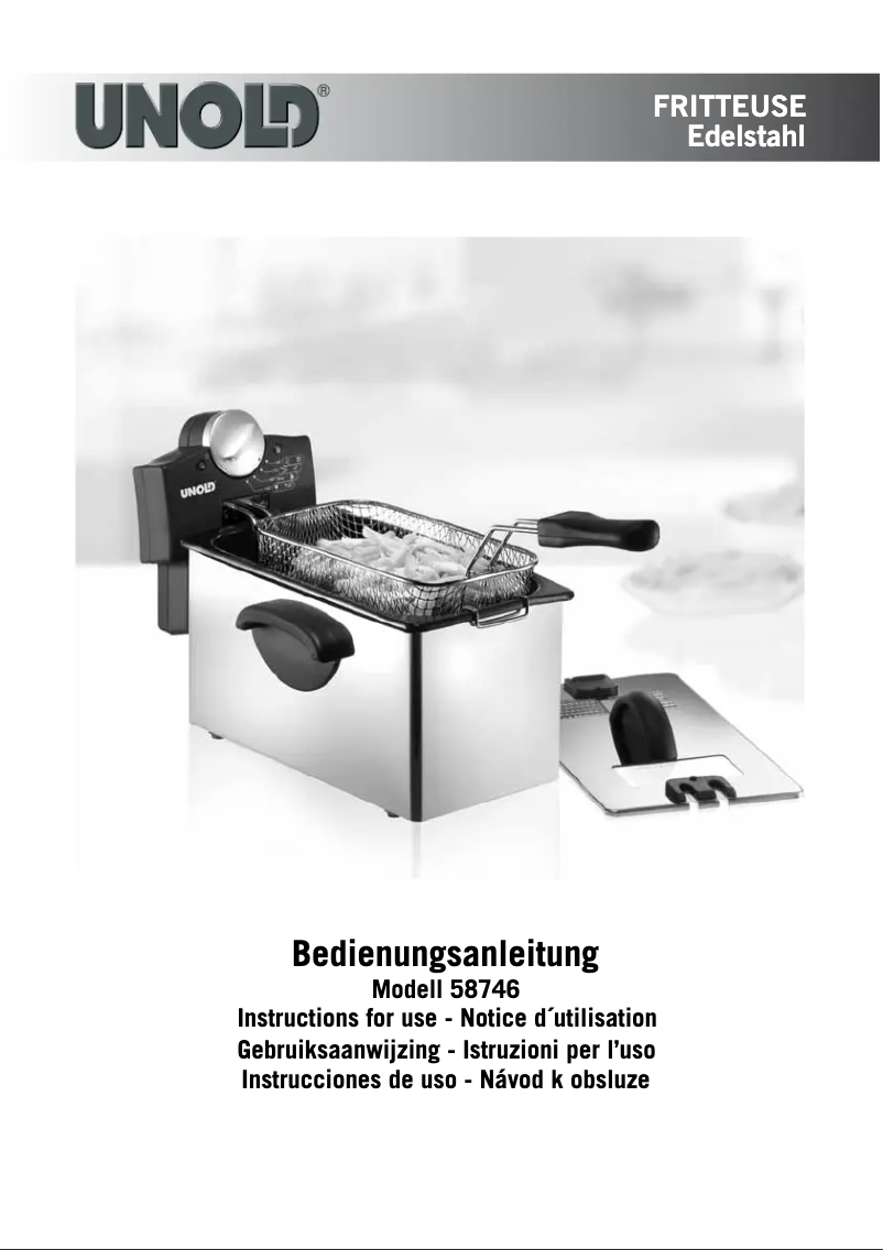 Image de la première page du manuel de l'appareil 58746