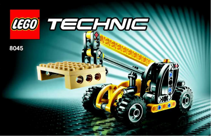 Page 1 de la notice Manuel utilisateur Lego Technic 8045