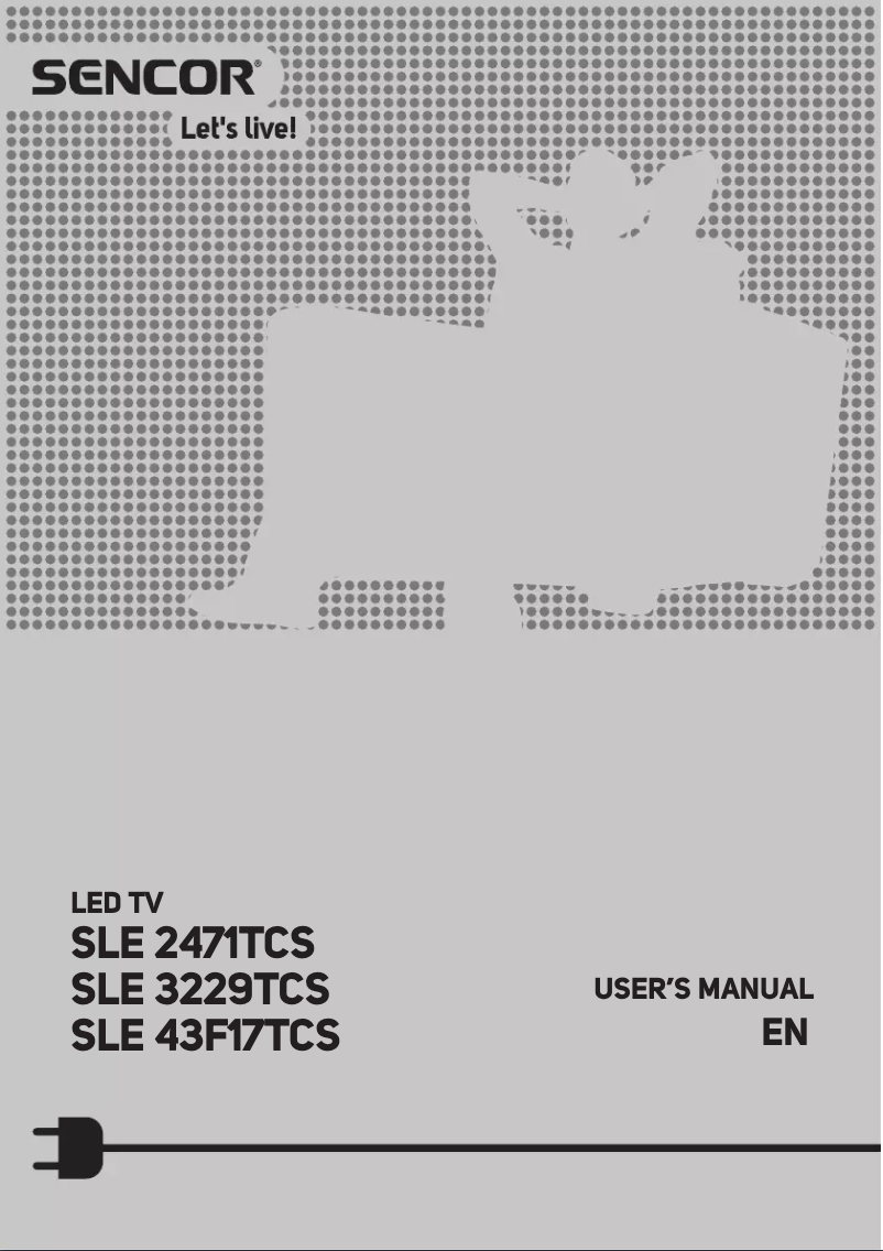 Image de la première page du manuel de l'appareil SLE 43F17TCS