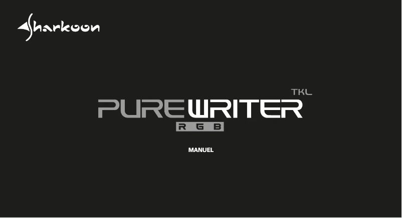 Image de la première page du manuel de l'appareil PureWriter TKL RGB
