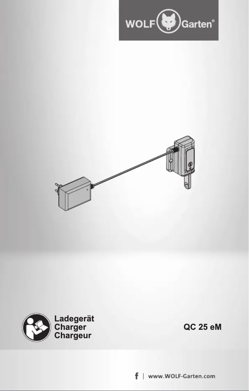 Image de la première page du manuel de l'appareil QC 25 eM