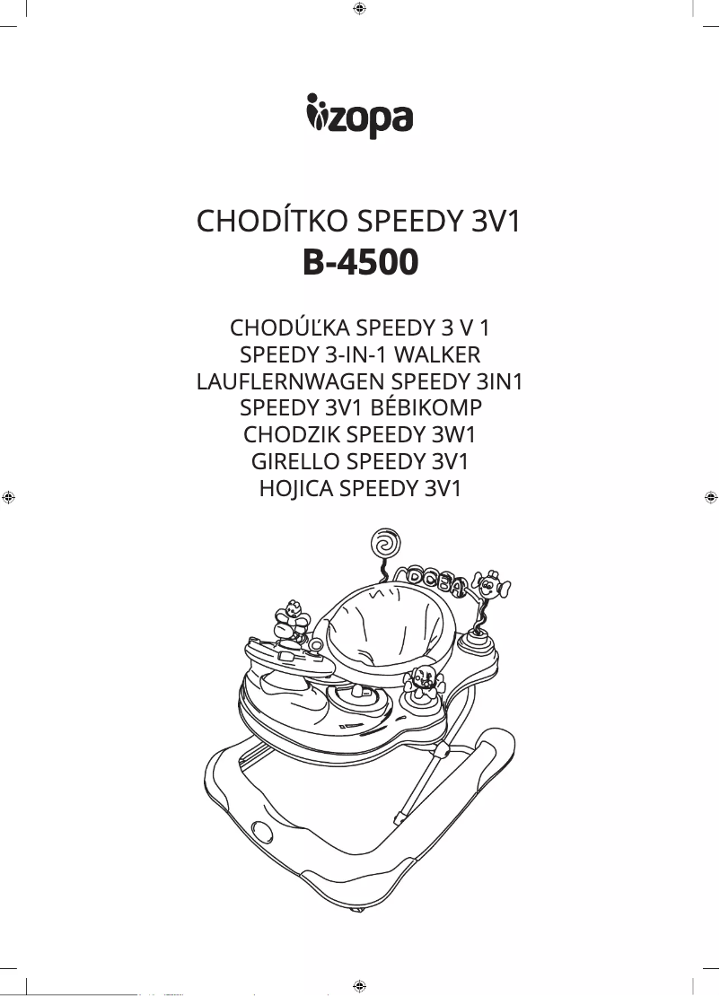 Página 1 del manual Manual de usuario Zopa B-4500