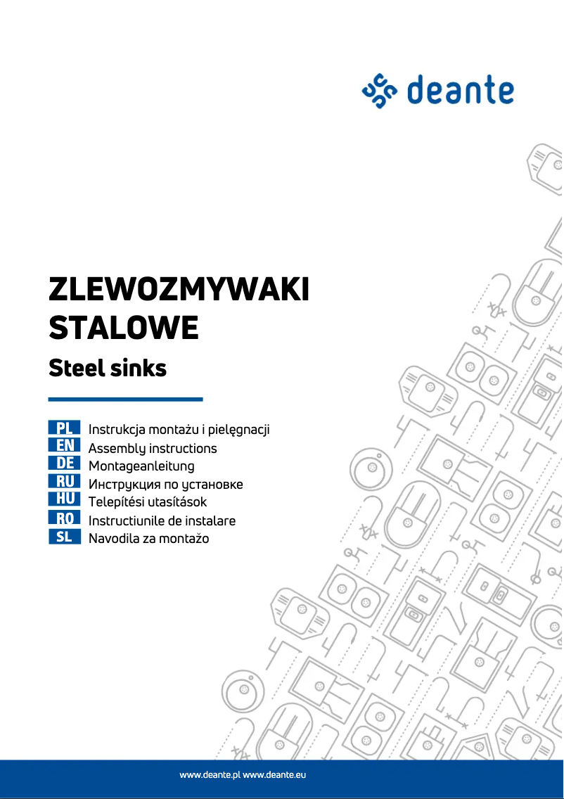 Page n°1 - Manuel utilisateur Deante ZEO 051A