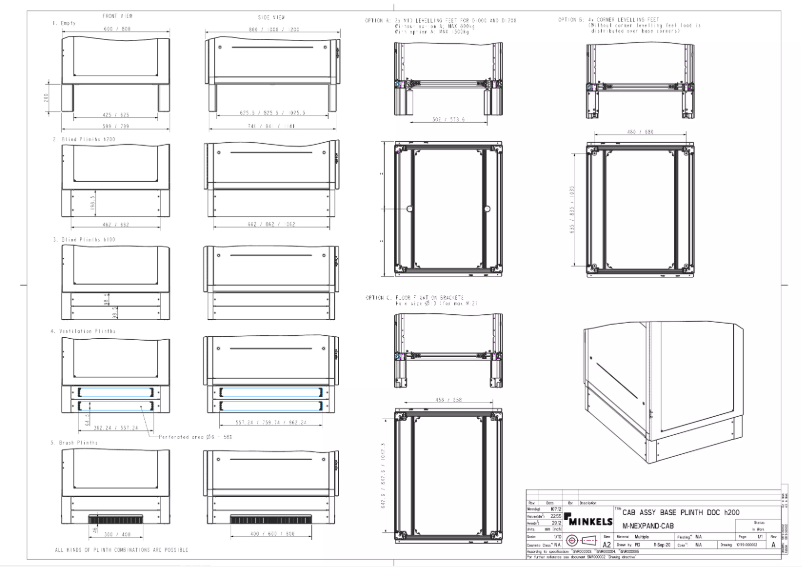 Page n°1 - Manuel utilisateur Minkels A0066-000002-000-1