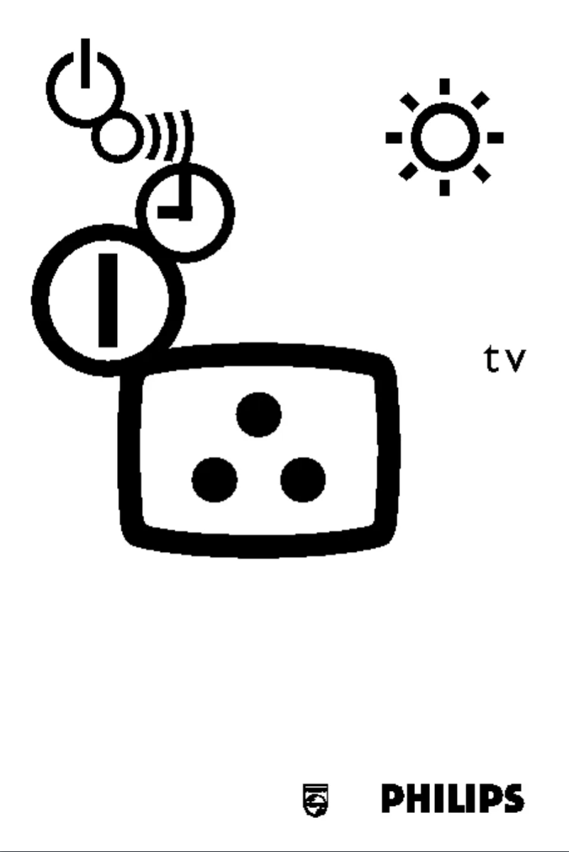 Imagen de la primera página del manual del dispositivo 28PT4423