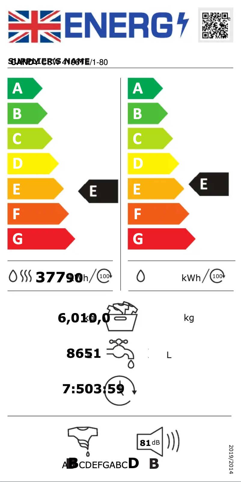 Image de la première page du manuel de l'appareil CSW 4106TE/1-80