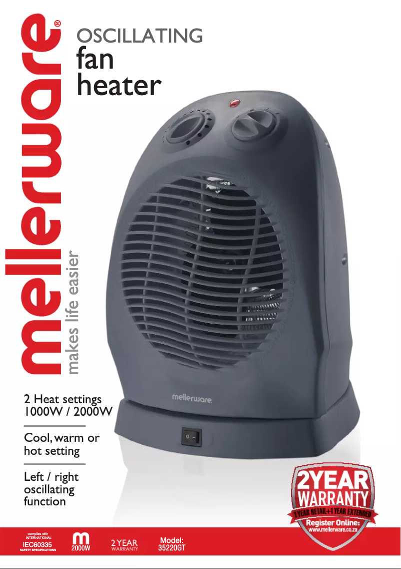 Imagen de la primera página del manual del dispositivo 35220GT