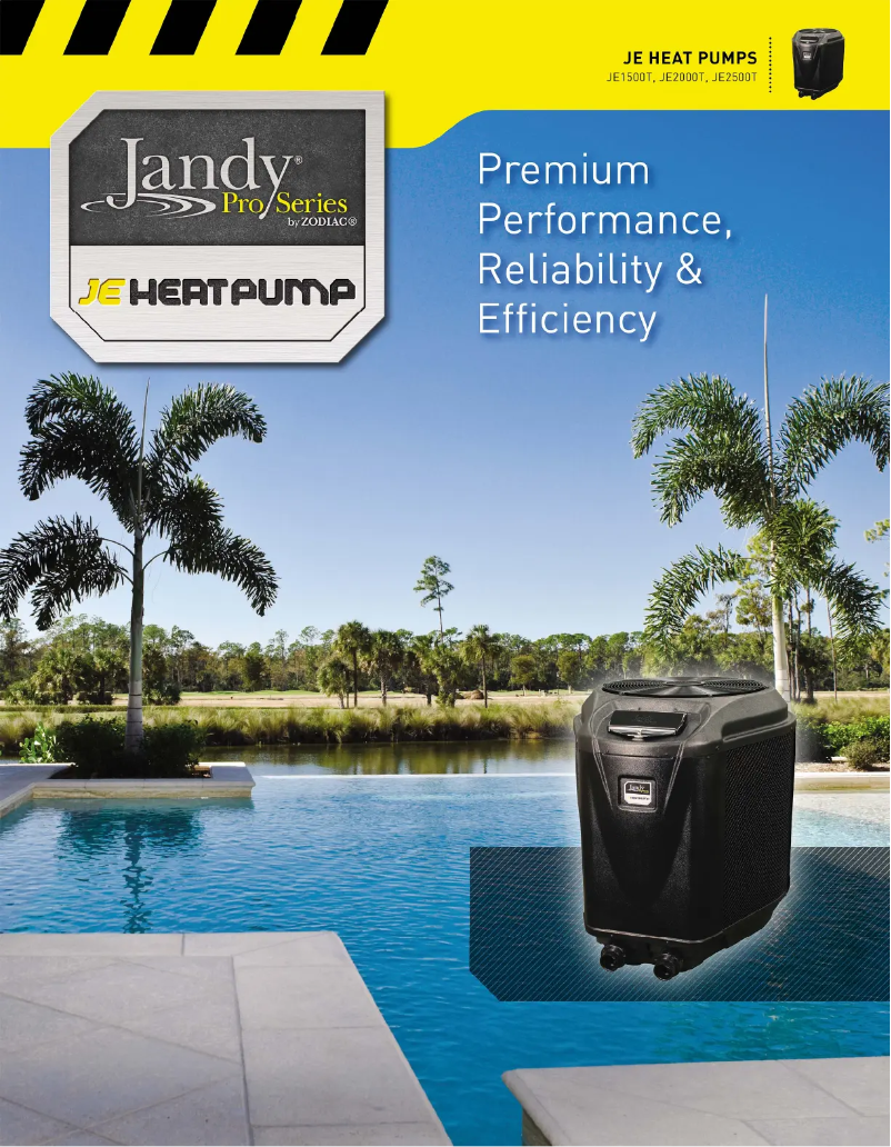 Page n°1 - Brochure JANDY JE1500T