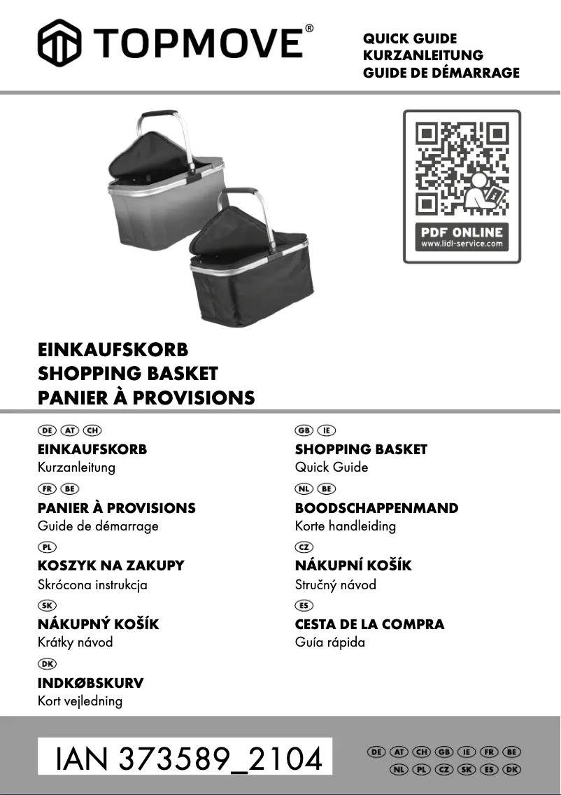 Image de la première page du manuel de l'appareil IAN 102709