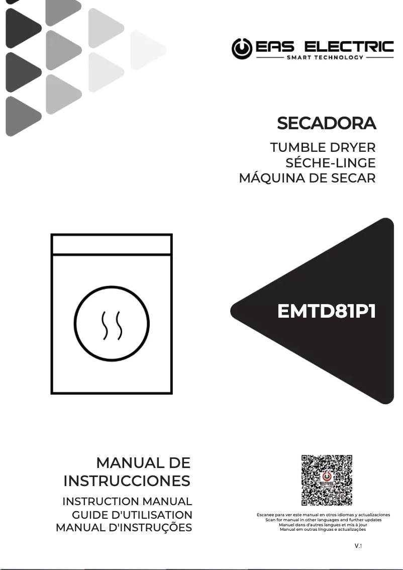 Image de la première page du manuel de l'appareil EMTD81P1