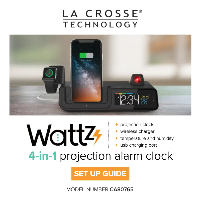 Image de la première page du manuel de l'appareil CA80765