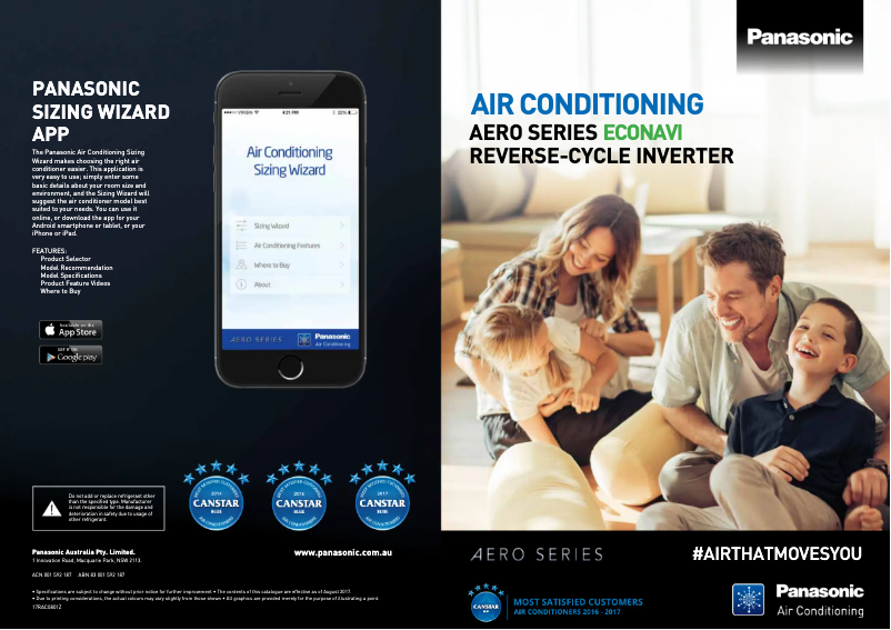 Image de la première page du manuel de l'appareil CU-Z71TKR