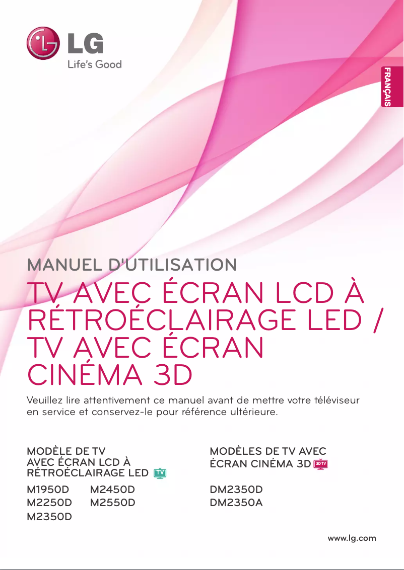 Imagen de la primera página del manual del dispositivo DM2350A