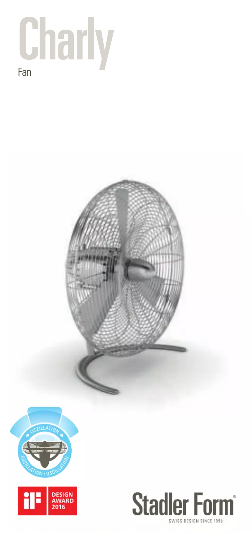 Page 1 de la notice Manuel utilisateur Stadler Form Charly