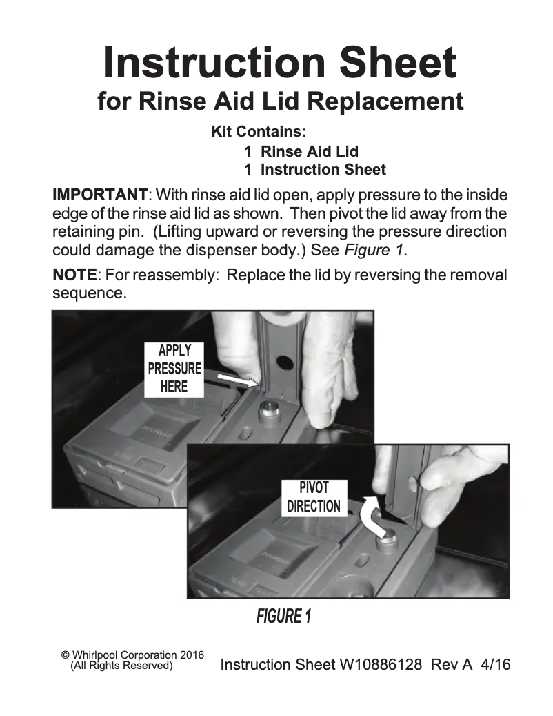 Image de la première page du manuel de l'appareil WDT970SAHZ
