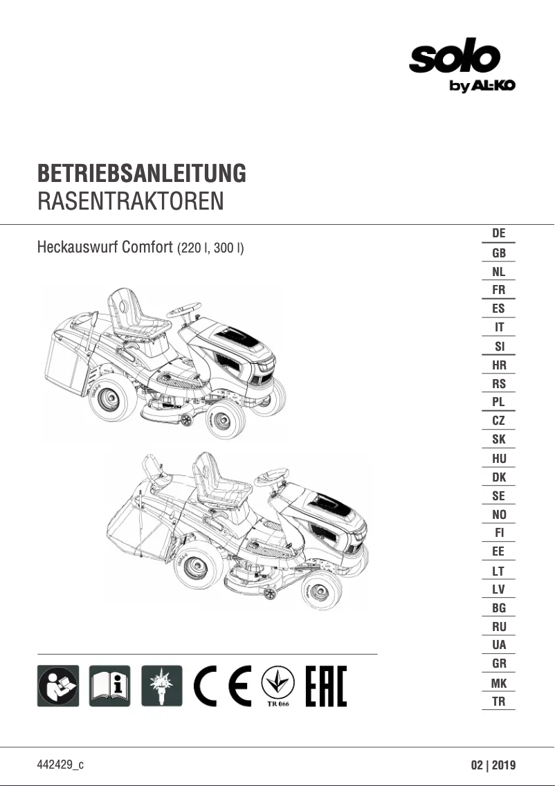 Page 1 de la notice Manuel utilisateur AL-KO Pro 700 V2