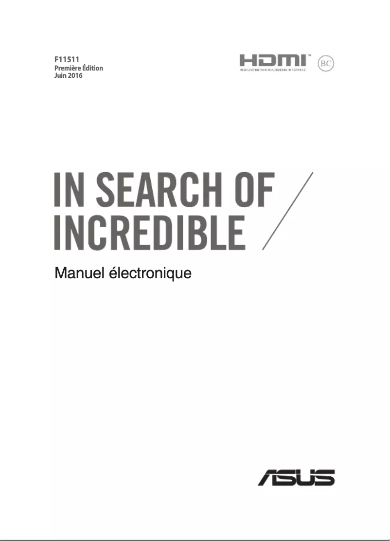Image de la première page du manuel de l'appareil Transformer 3 Pro T303UA