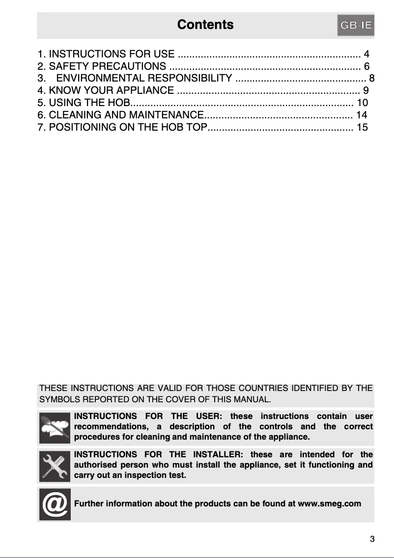 First page image of the manual for PGA32C