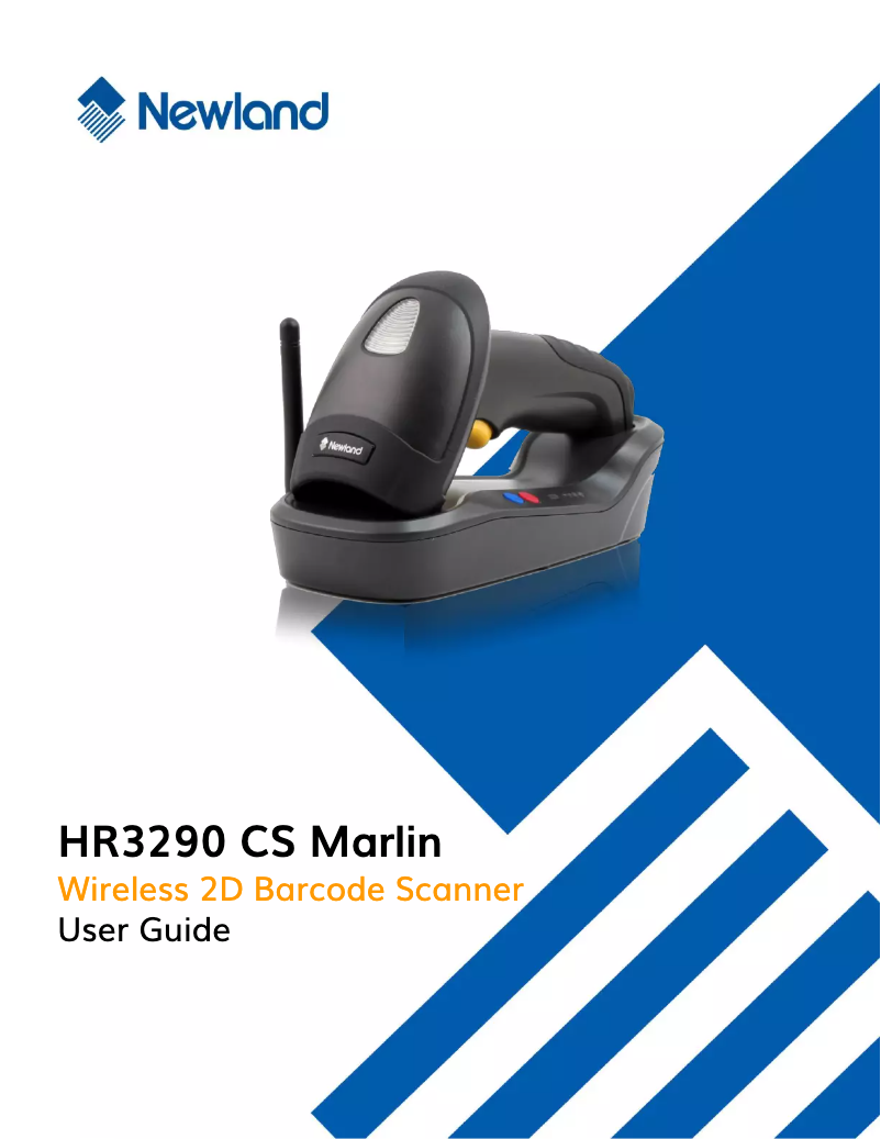 Página 1 del manual Manual de usuario Newland HR3290 CS