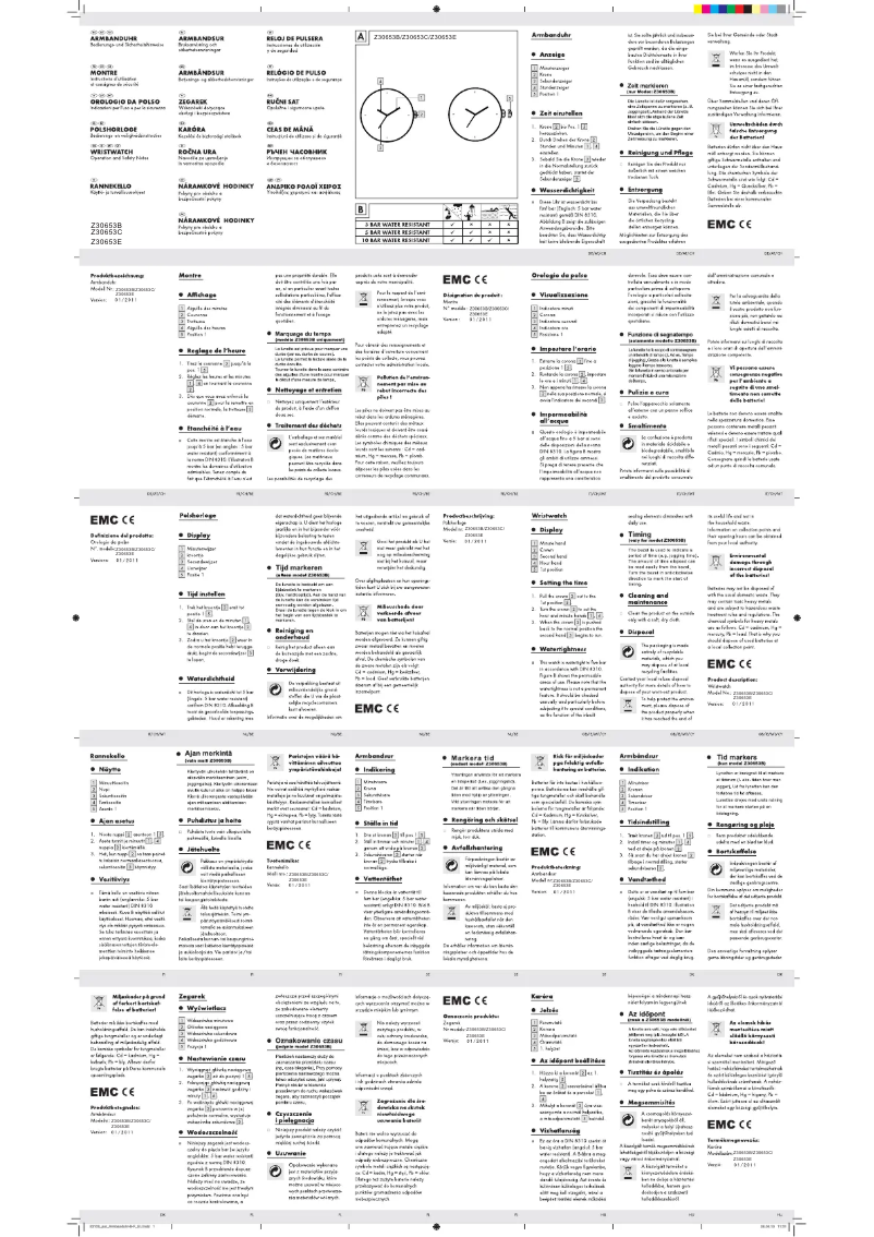 Page 1 de la notice Manuel utilisateur Auriol IAN 58980