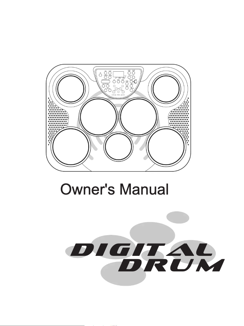 Page 1 de la notice Manuel utilisateur Medeli DD315