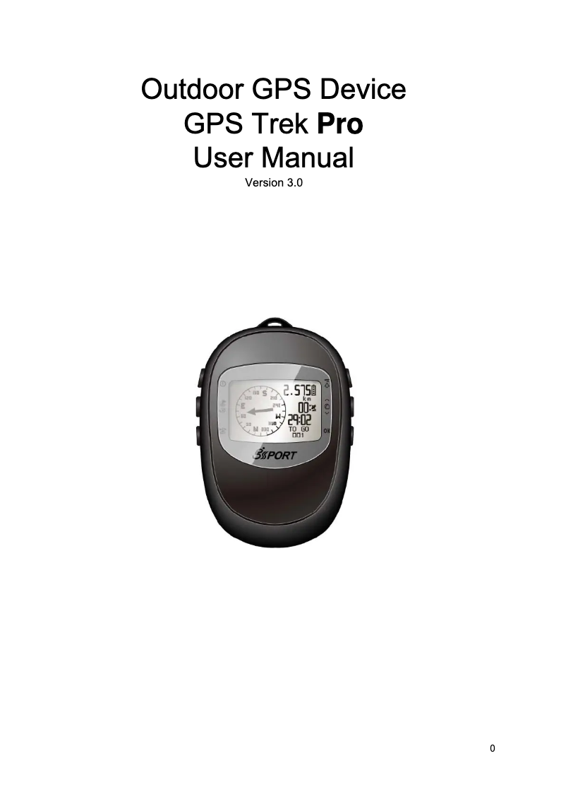 Página 1 del manual Manual de usuario GlobalSat GH-561