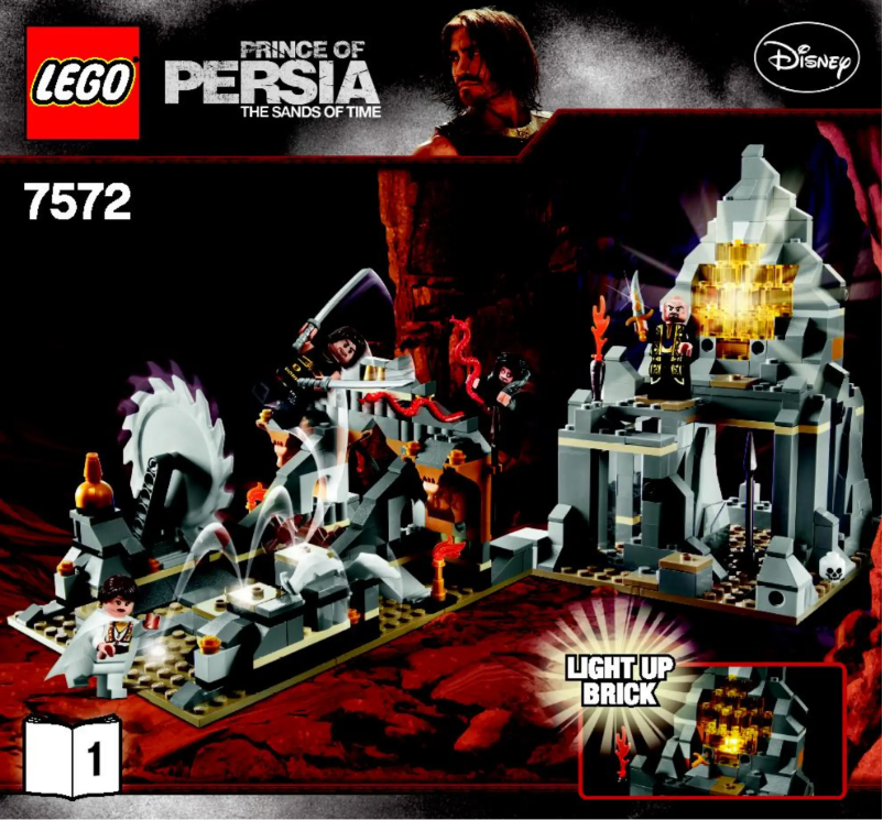 Page n°1 - Manuel utilisateur Lego Prince Of Persia 7572