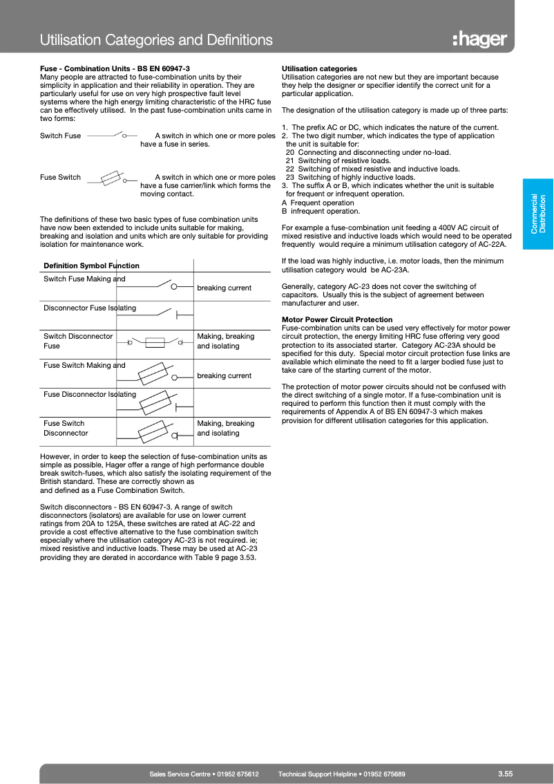 Page 1 de la notice Manuel utilisateur Hager JG440DC