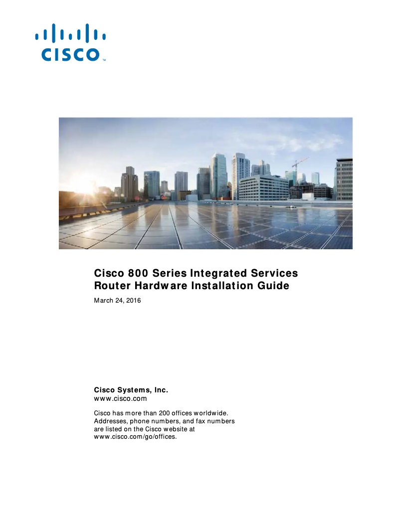 Page 1 de la notice Manuel utilisateur Cisco C819